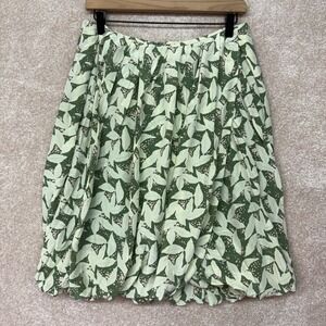 TRACY REESE 100% Silk Bubble Hem‎ Skirt Size 6 Knee Length Feminine